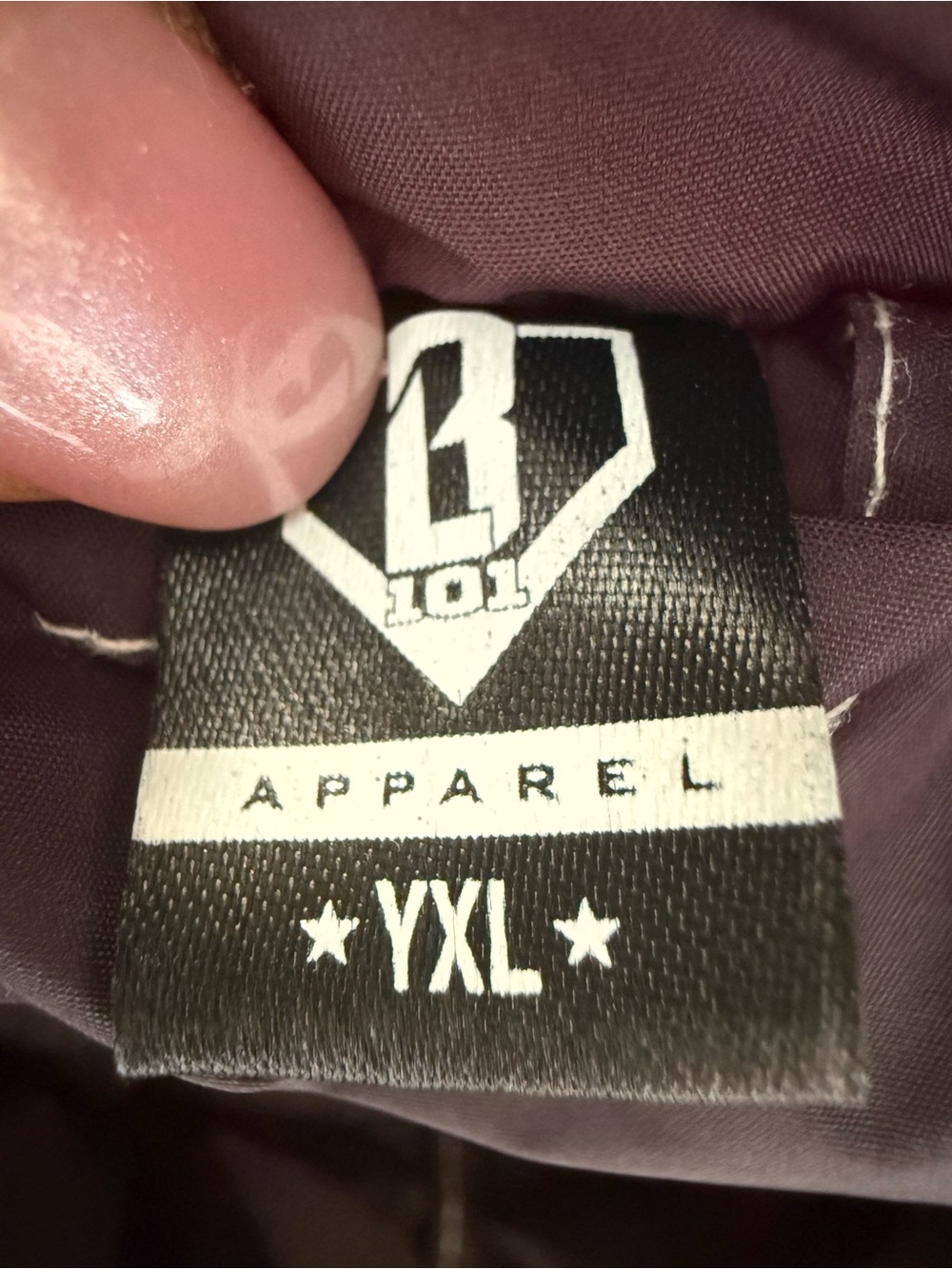 Baseball Lifestyle 101 Gradient Full Zip Puffer Youth Jacket - gray/white YXL - Picture 2 of 6
